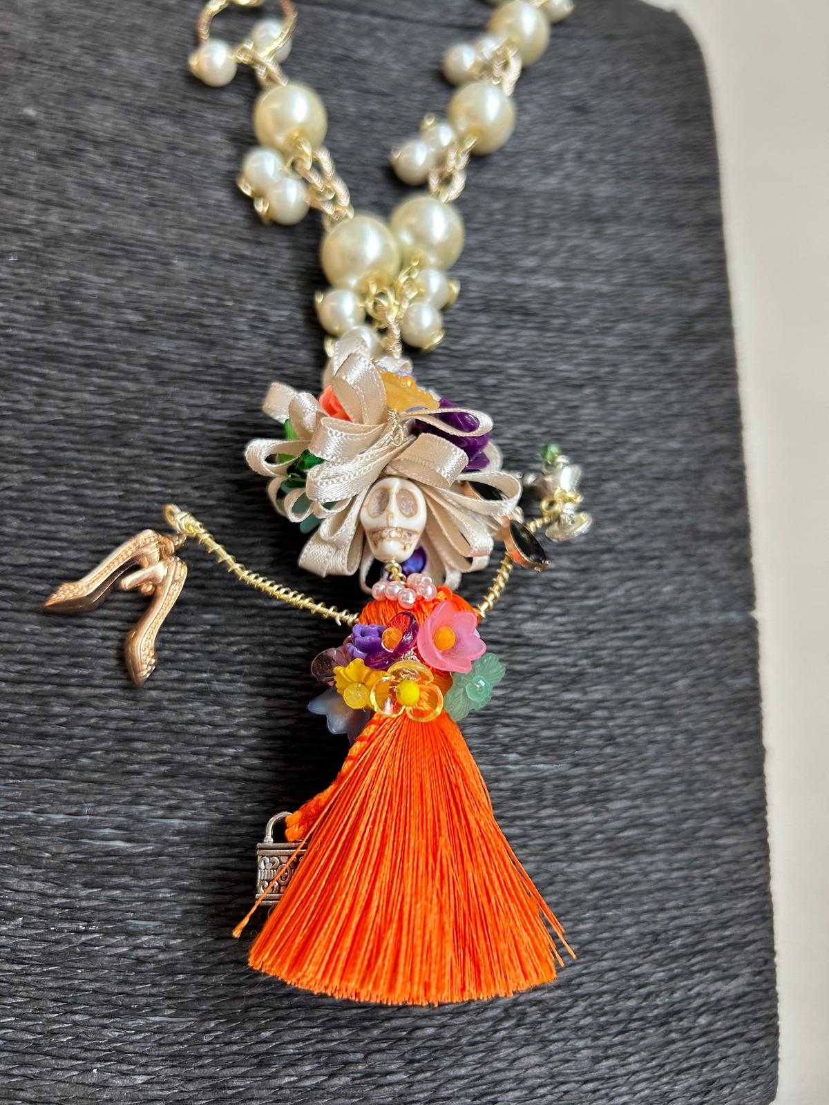 Vintage Whisper Catrina Necklace