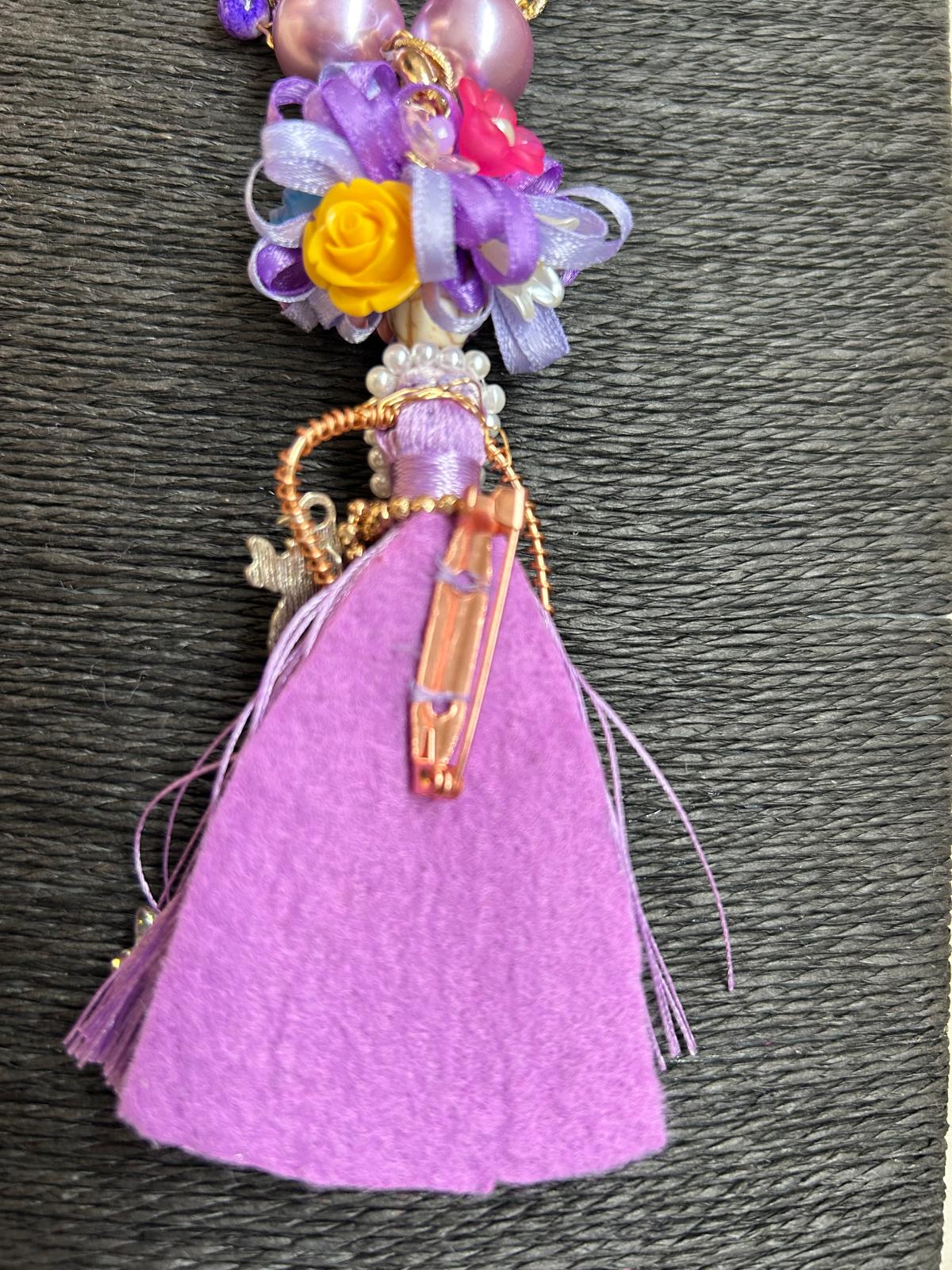 Sunset Spirit Catrina Necklace