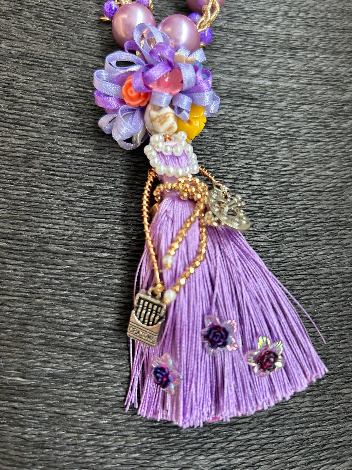 Sunset Spirit Catrina Necklace