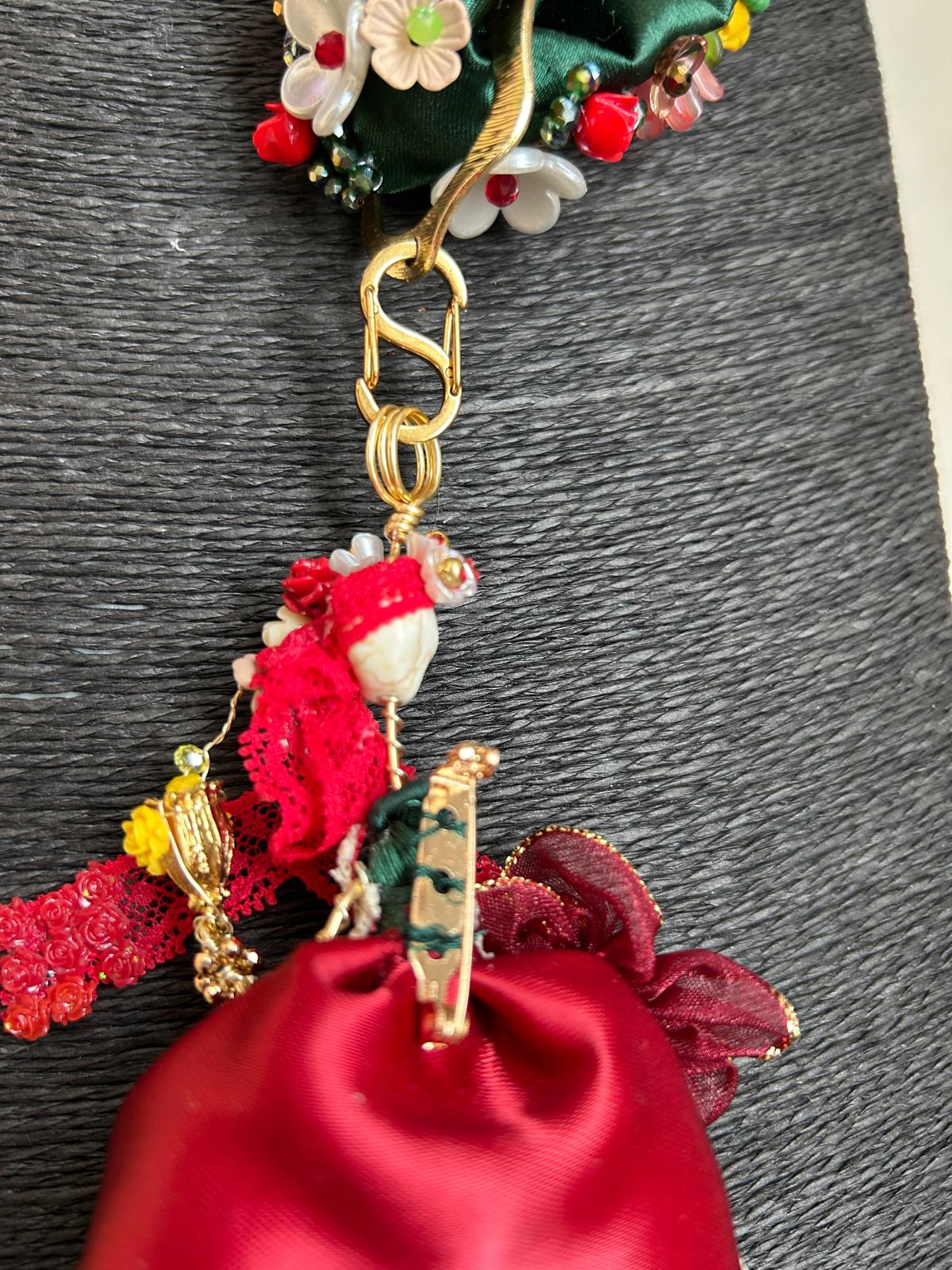 Golden Biker Catrina Necklace