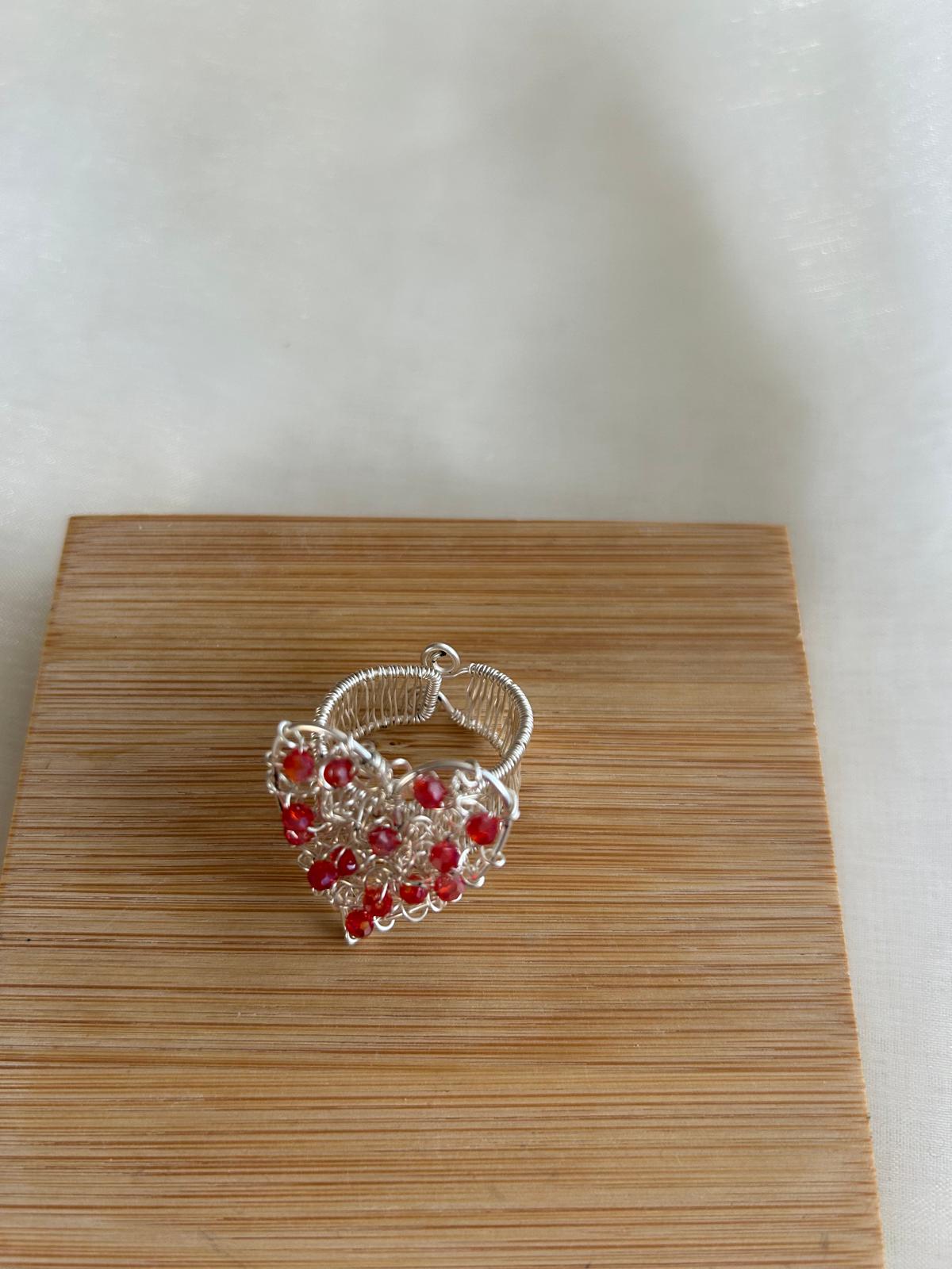 Everlasting Ivy Heart Ring