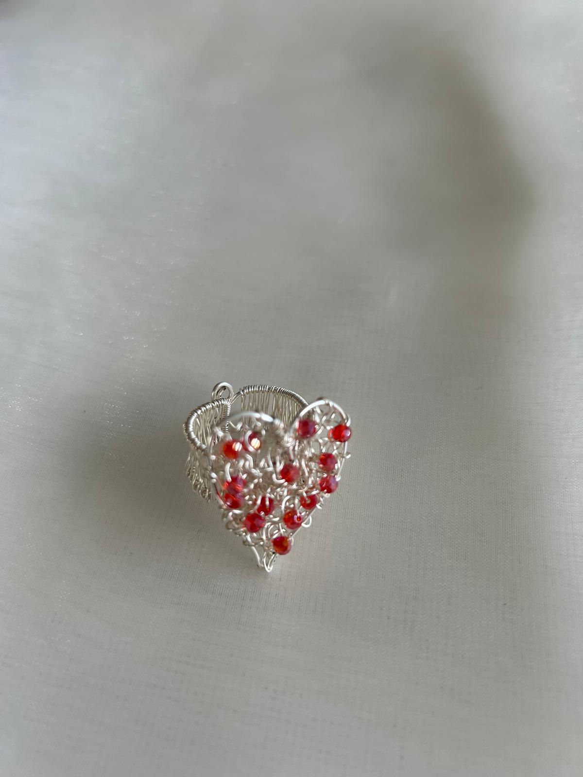 Everlasting Ivy Heart Ring