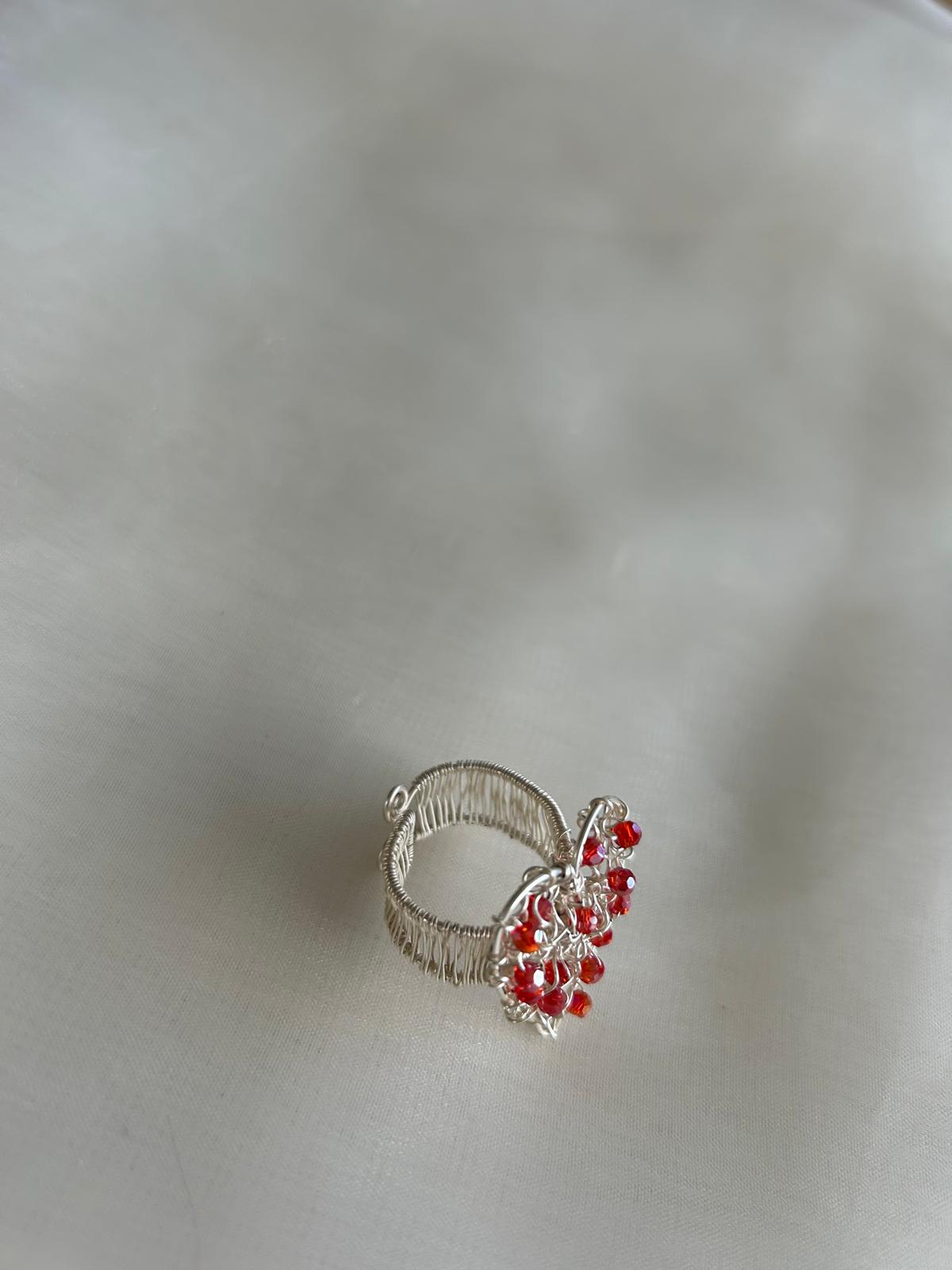 Everlasting Ivy Heart Ring