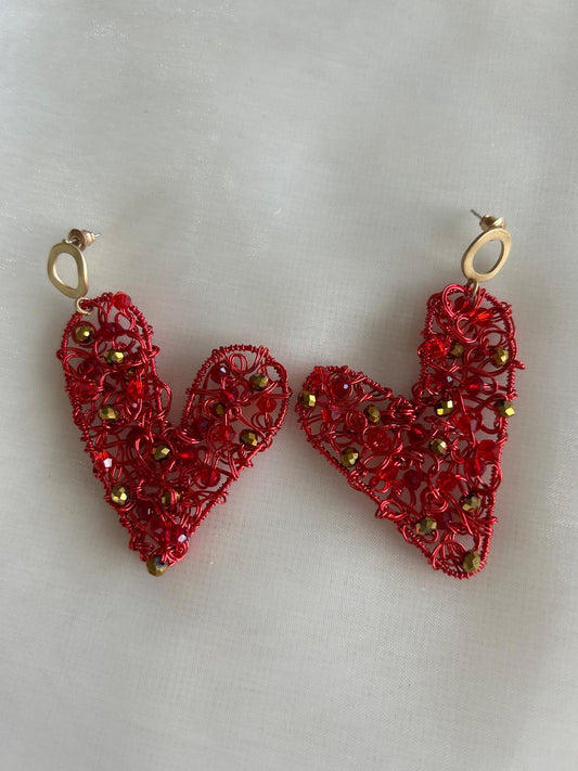 Scarlet Desire Earrings