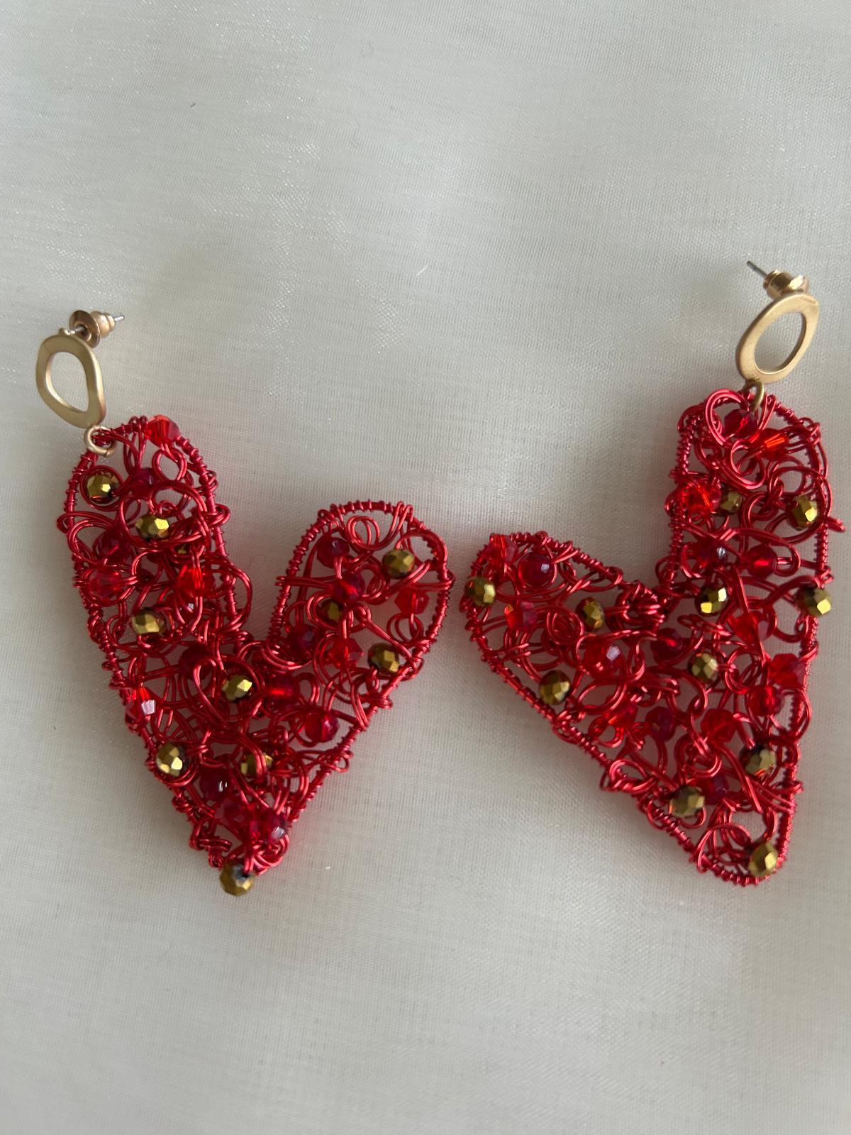 Scarlet Desire Earrings