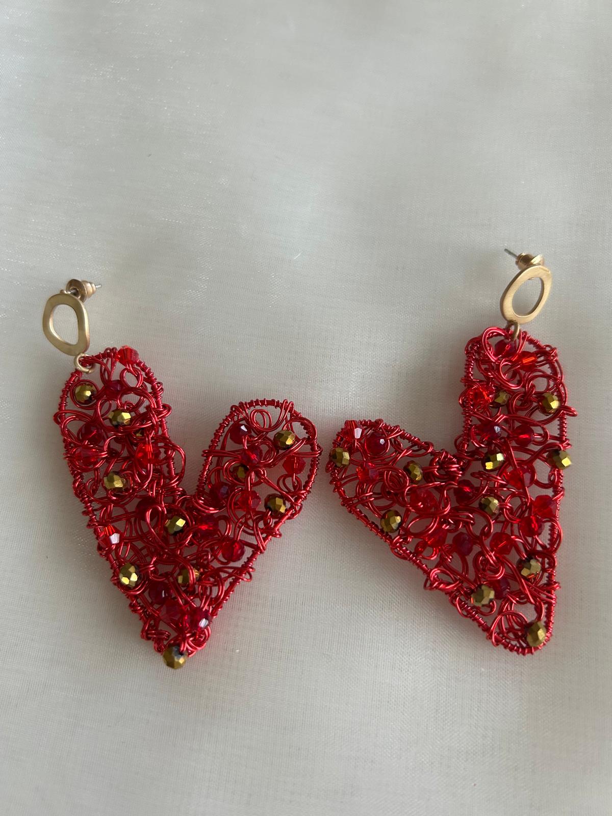 Scarlet Desire Earrings