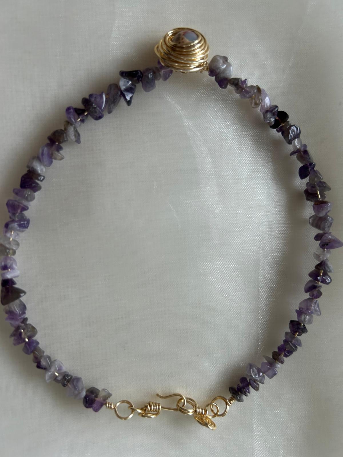 Celestial Amethyst Necklace