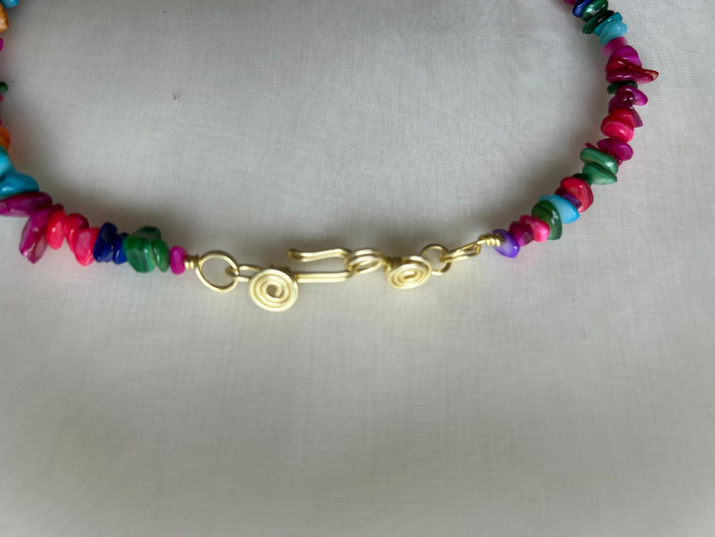 Rainbow Pearl Grow Necklace