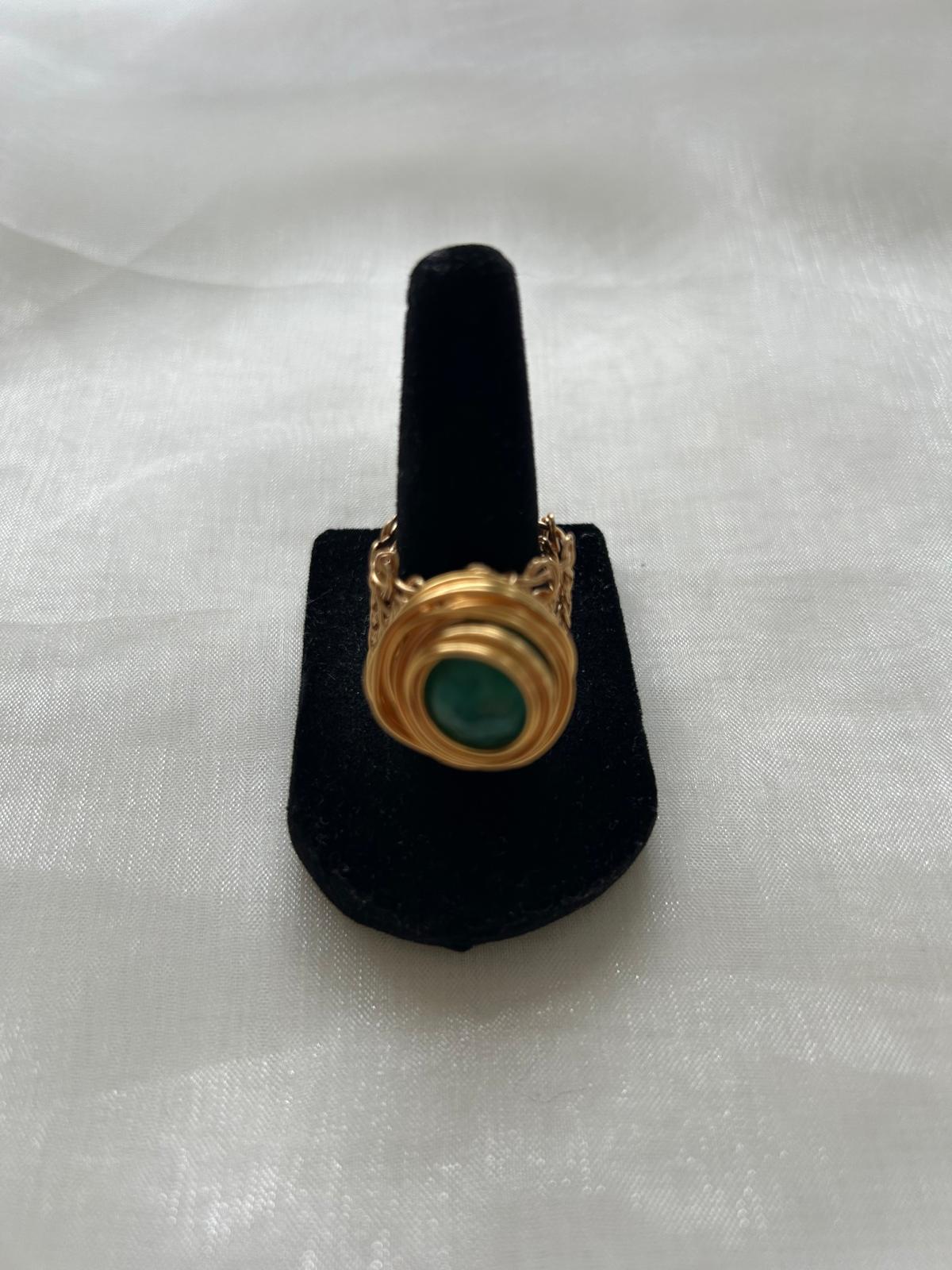 Viking Emerald Legacy Ring