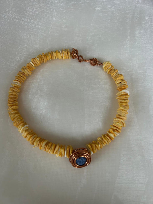 Golden Zebra Harmony Necklace