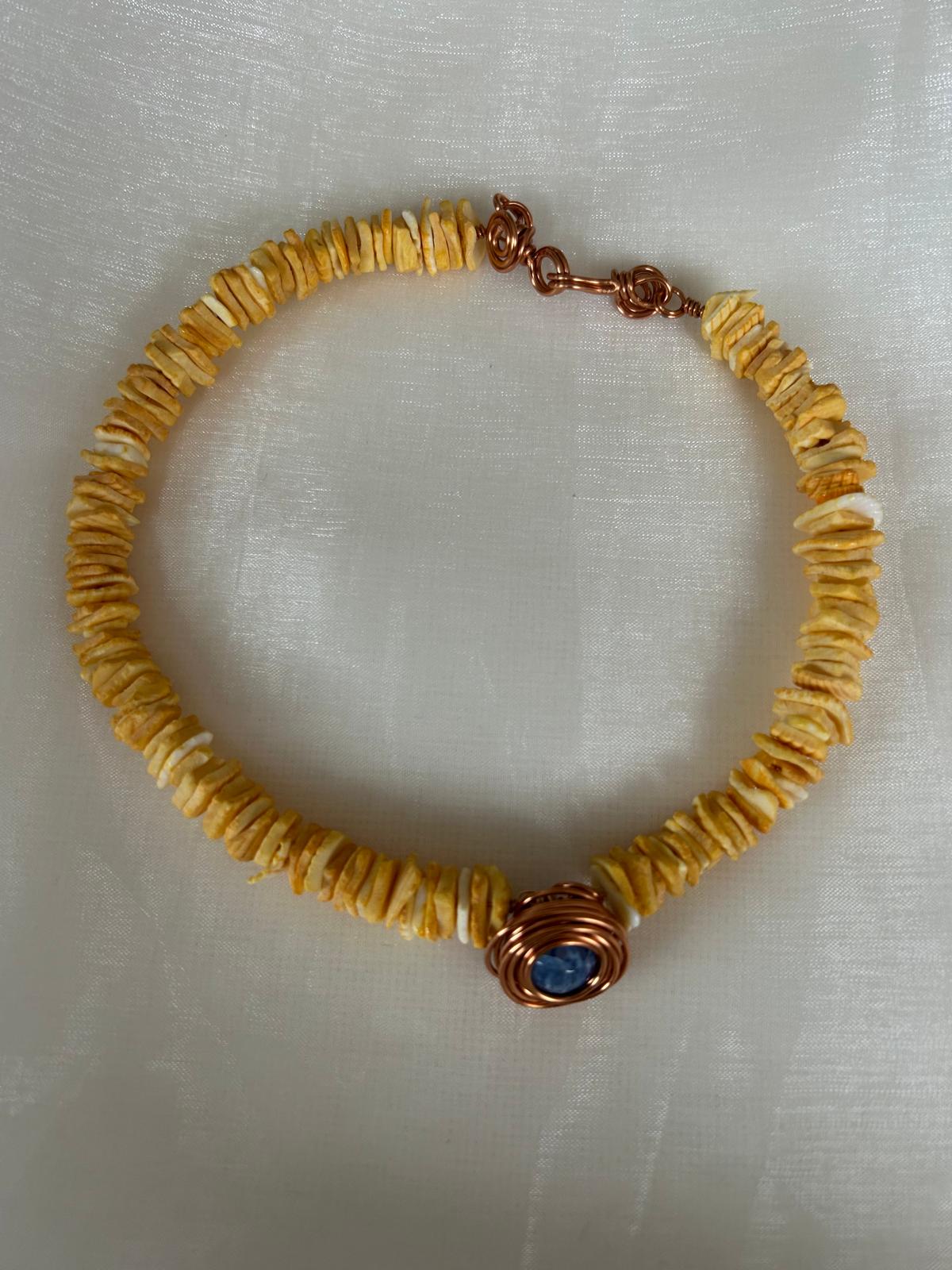 Golden Zebra Harmony Necklace