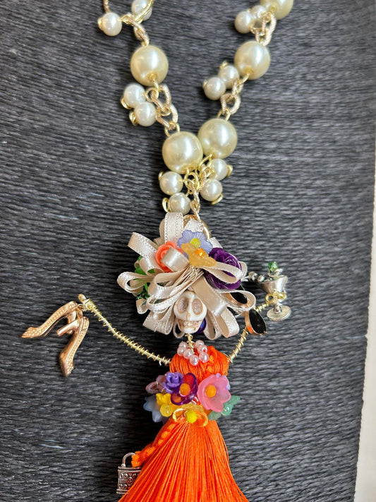 Vintage Whisper Catrina Necklace