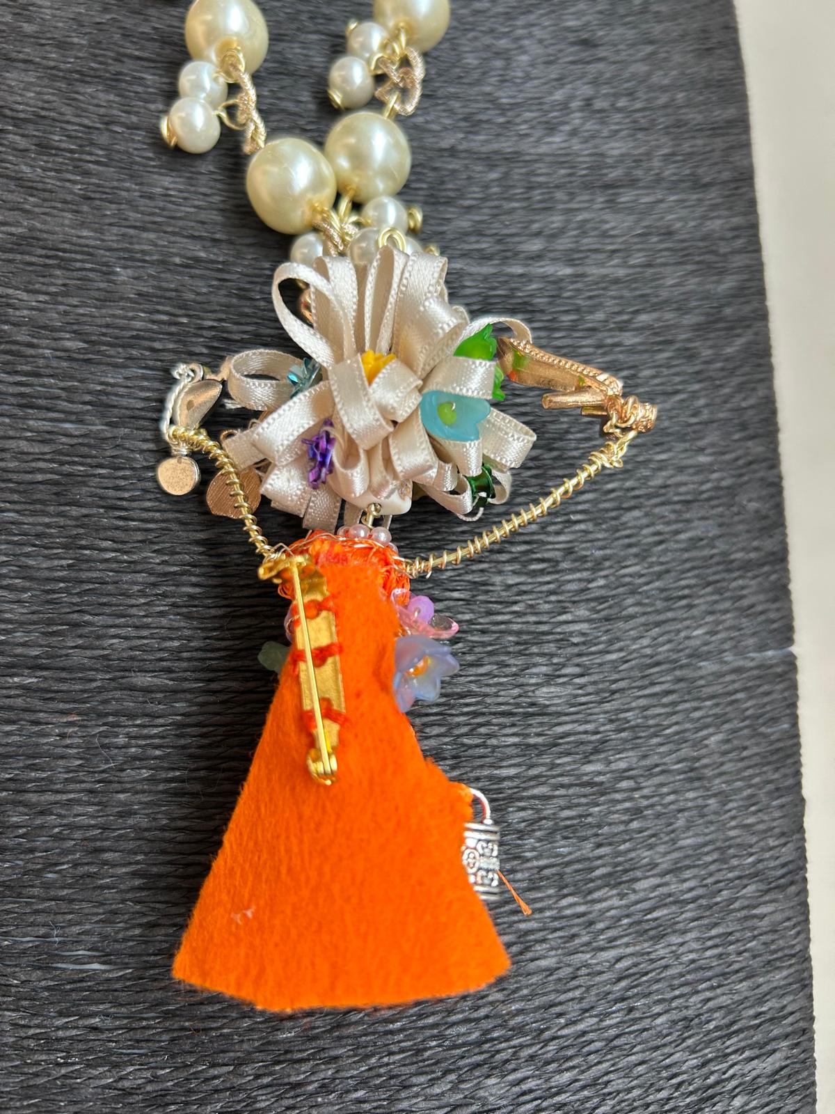 Vintage Whisper Catrina Necklace