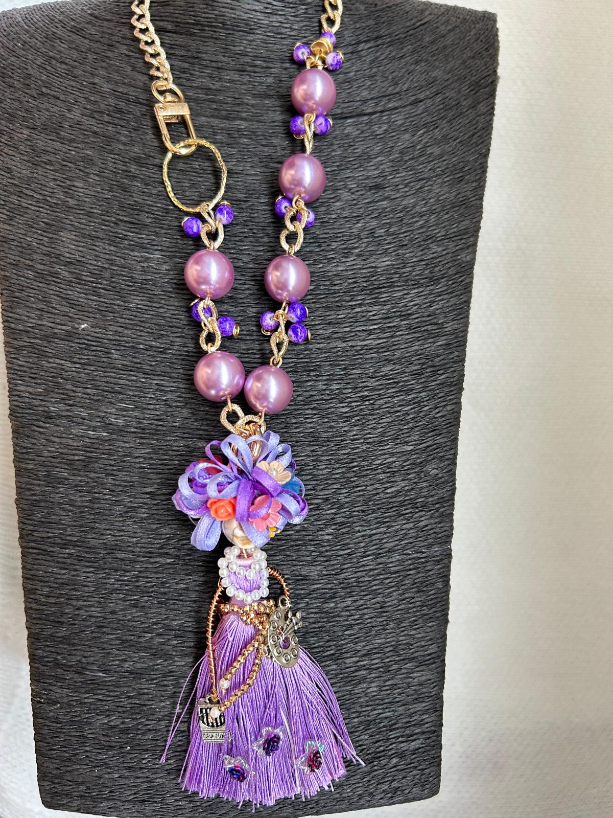 Sunset Spirit Catrina Necklace