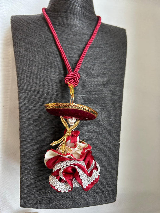Crimson Pride Catrina Necklace