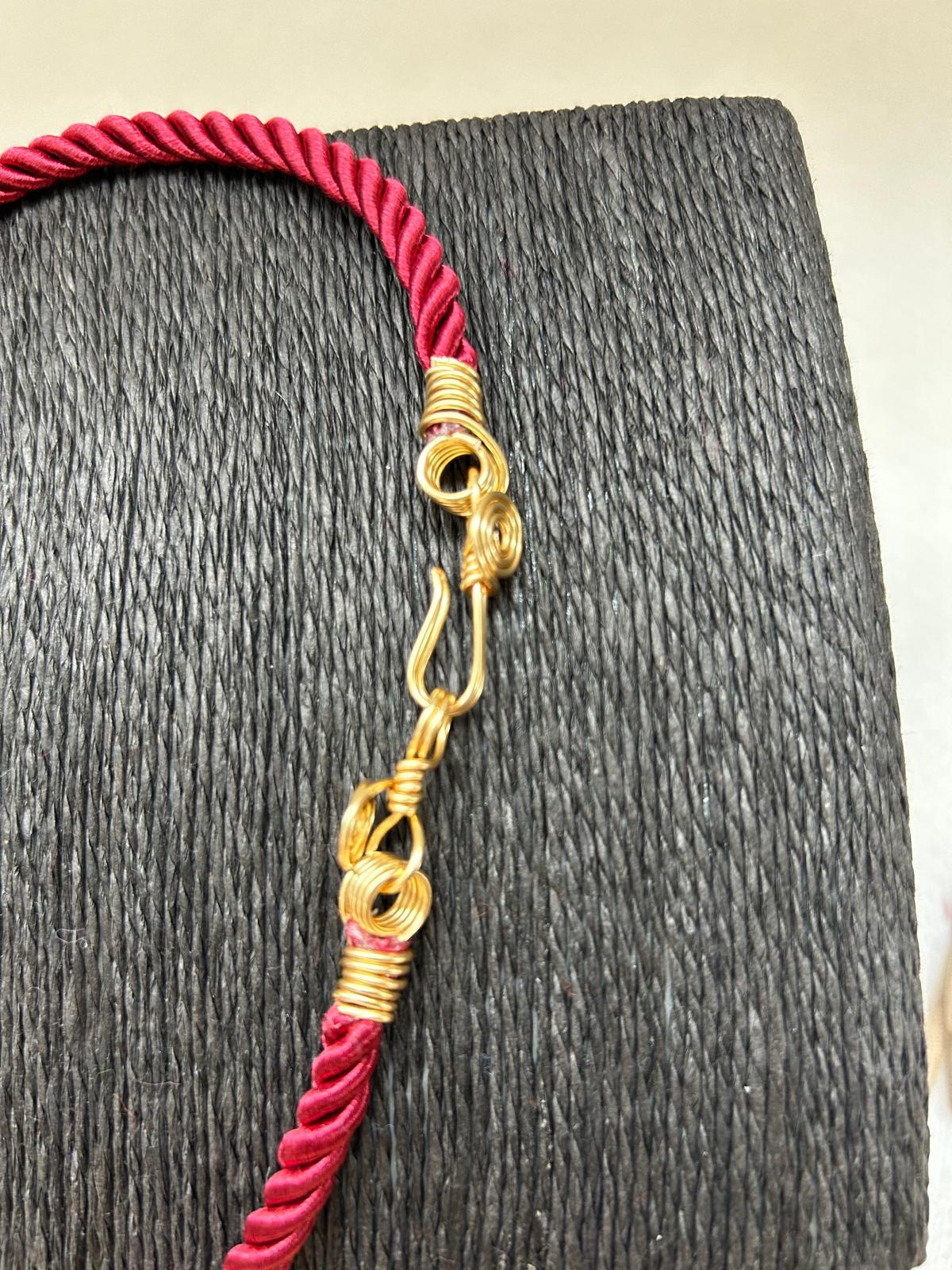 Crimson Pride Catrina Necklace