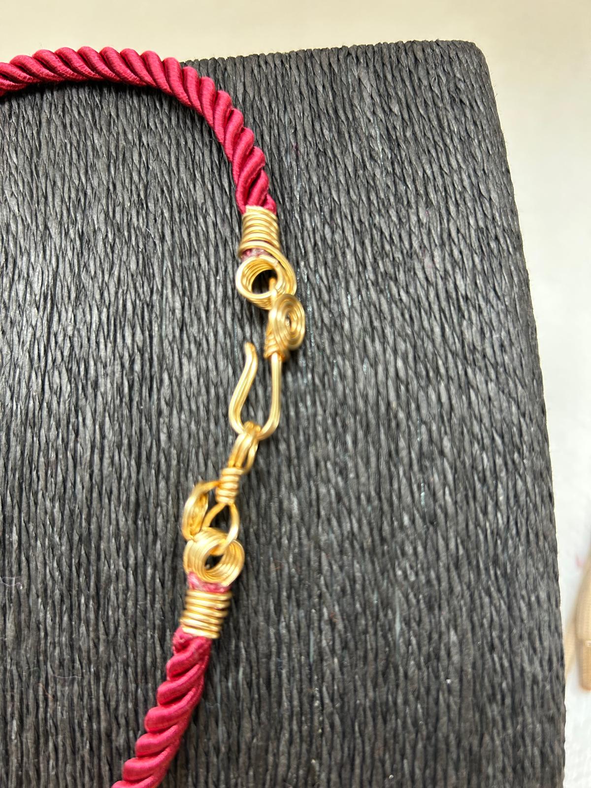 Crimson Pride Catrina Necklace