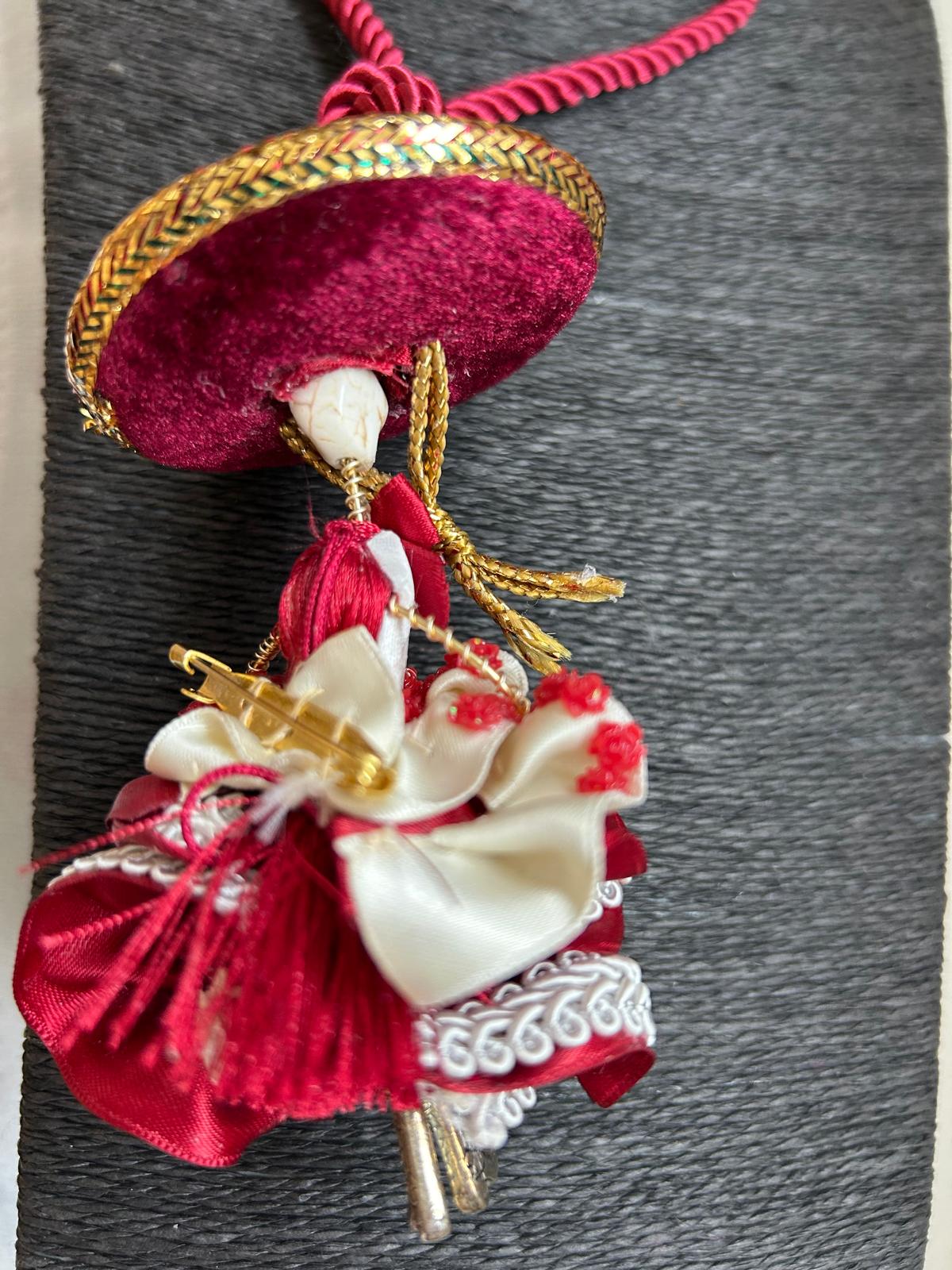 Crimson Pride Catrina Necklace