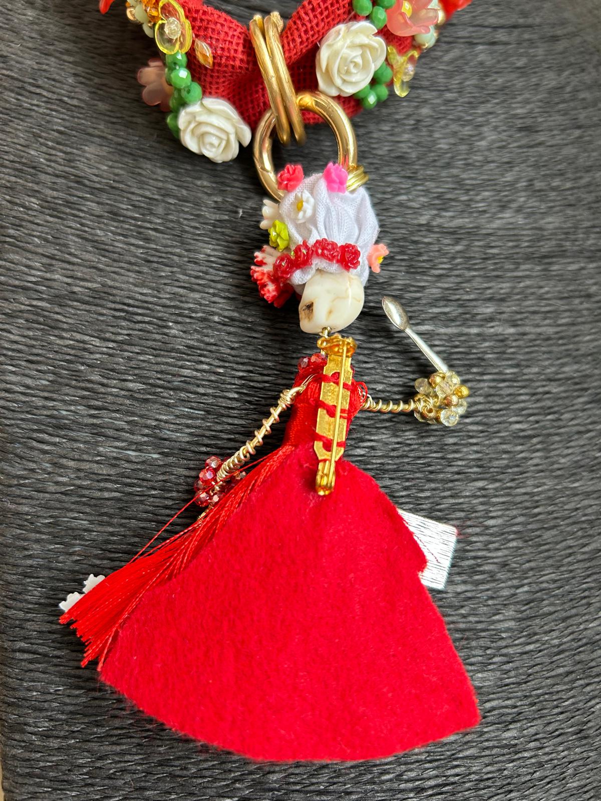 Flavors of Mexico Chef Catrina Necklace